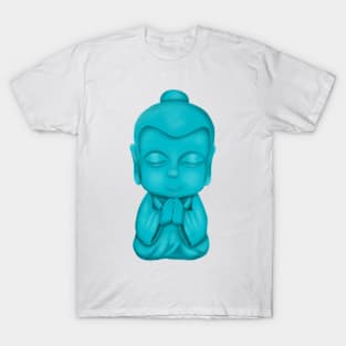 Blue Buddha statue T-Shirt